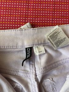 Light Purple/ pinkWide Leg Jeans