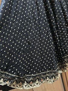 Elegant Black Printed Kurta