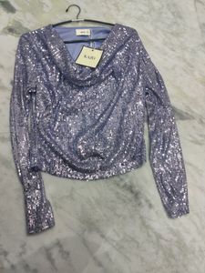 kazo purple sequence top
