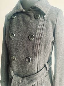 Today‼️Festive Offer Grey,Woollen  Coat For Winter