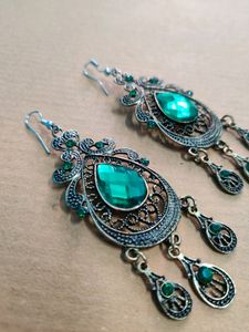 Crystal Hanging Earrings