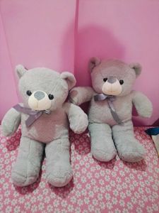 Combo Of 2 Fur Teddy Bears