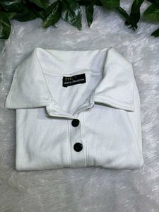 White Sleeveless Top