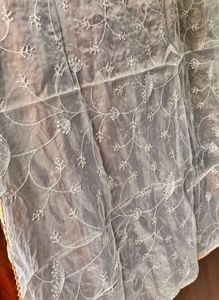 Elegant sky blue Dupatta