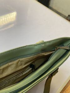 Elegant Green Olive Tote Bag