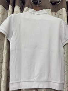 Stylish Light Beige Polo Shirt