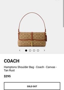 Coach Hamptons bag