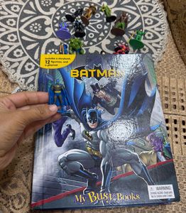 Batman My Busy Book + 12 figurines