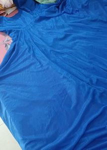 Blue Dress with Sequin Top