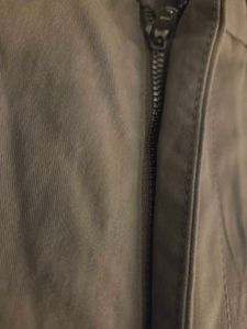 Khaki Straight Leg Pants