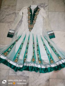 Elegant Embellished Anarkali Dress