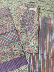 Pure Cotton Embroidery Suit