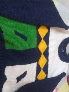 Handmde Sweater for Boy Of Age 2 To 5 Year