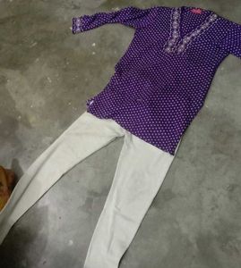 Warm Legging Kurti Combo