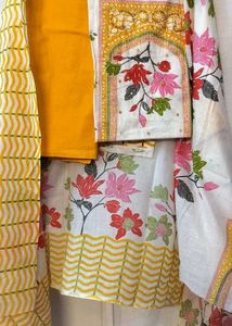 Cotton Embroidery Suit
