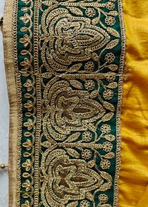 Elegant Yellow Saree