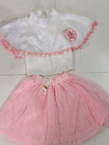 Baby Party Wear Skirt Blouse