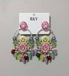 Floral Drop Earrings