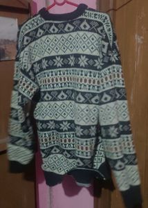 Vintage Fair Isle Knit Sweater