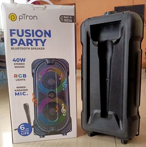 🔥pTron Fusion Party v2 40W Bluetooth Speaker🔥
