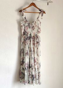 Floral Print Tiered Dress