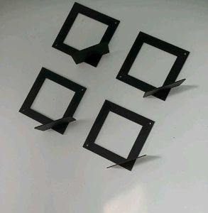 Flower Pot Wall Hanging Set Of 4