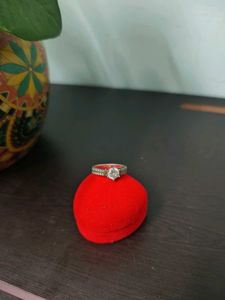Pure Silver Propose Ring