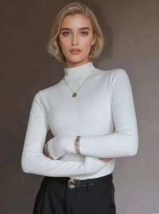 Savana White Fleece Lined Up  Full Sleeve Top