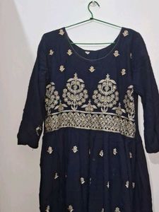 Elegant Embroidered Kurta Dress