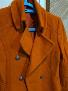 Orange Peacoat