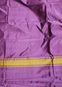 Elegant Purple &amp; Gold Saree