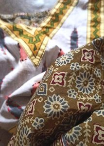 Pure Cotton Ajrakh fabric Kurti