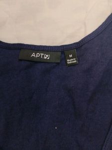 A Blue Partywear Sequin Top