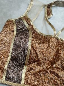 Backless Blouse