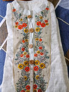 Elegant Embroidered Kurta Set