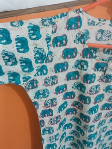 Kurti 🐘 print