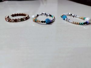 New Mangalsutra, 1Diamond, 2 Handmade Bracelet