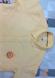U.S. Polo Assn. Yellow Button-Down Shirt