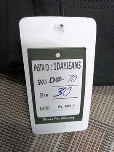 D@70 Size-30 (Sale) Latest Ladies high waist Jeans