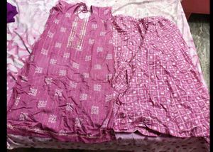 Pink Kurta Set