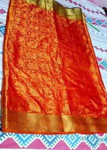 Res&amp; Gold Saree Pure Kanjivaram Silk2