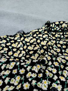 Floral Print Long Sleeve Top