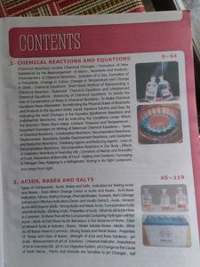 Science for Tenth Class, Chemistry