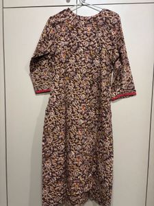 Floral Print Kurta