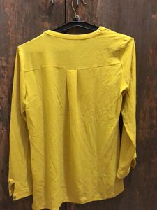 Zara Woman Mustard Blouse
