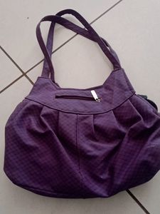 Wine Colour Hand Bag