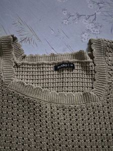 Beige Knit Sweater