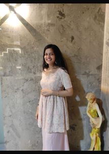Pink Lucknowi Co-ord Set