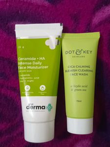 2 Combo Face Wash Nd Cream