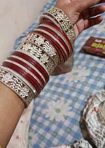 Maroon Colour Bridal Chuda